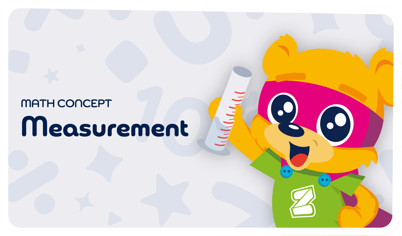 Measurement Game Math Concept